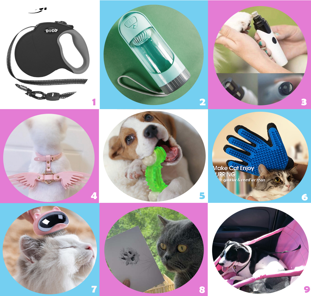 Top 9 Essential Items for Your Furry Friends! 【Chillbuyz.com】