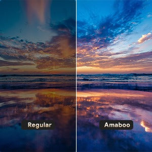 Amaboo Acrylic Digital Picture Frame, Newest Transparent Photo Frame Design Digital Photo Frame-IPS HD Screen 16GB Memory Auto Rotation Photo/Music/Video Playback 【5" & 7" & 10.1" inch WiFi Frameo】