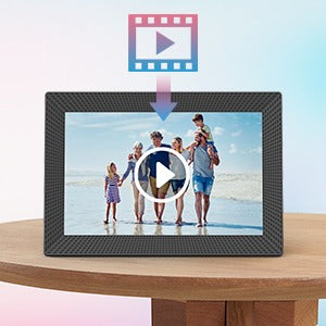 WiFi  10.1" 15.6'' Digital Picture Frame with 1920x1080 Resolution, FHD IPS Touchscreen Digital Photo Frame Share Photos and Videos Remotely via APP