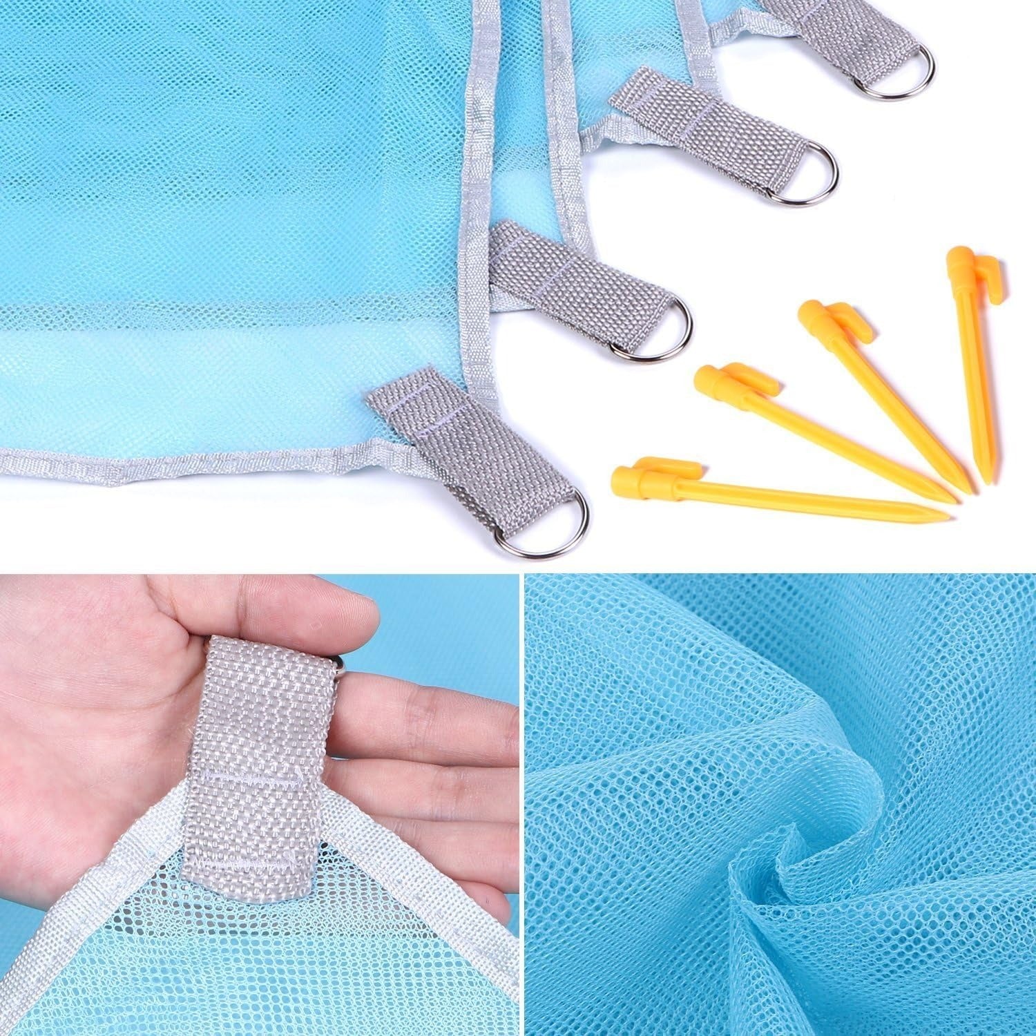 Sand Proof Blanket Sand Free Lightweight Compact Large Beach Towel Mat Fast Dry Waterproof Easy Clean Ultra Portable Blanket 【79“inches * 79"inches】