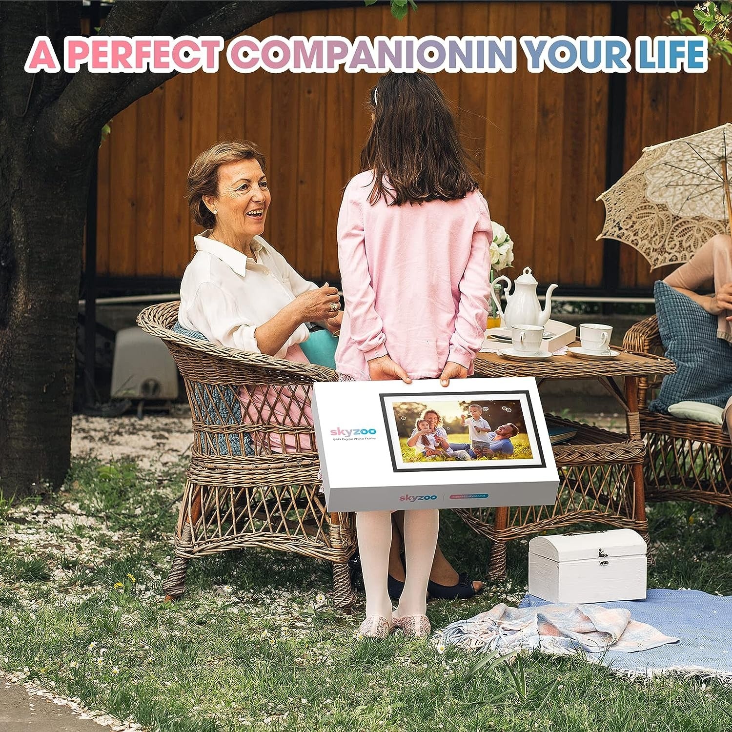 WiFi  10.1" 15.6'' Digital Picture Frame with 1920x1080 Resolution, FHD IPS Touchscreen Digital Photo Frame Share Photos and Videos Remotely via APP