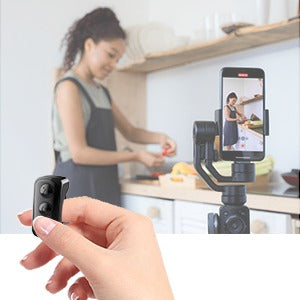 Tiktok Remote Control TIK Tok Scrolling Ring, Finger Remote for Tiktok Short Video Remote Controller, Bluetooth Remote for Android iPhone iPad, Kindle APP Page Turner - Not for Kindle Devices (Black)