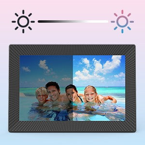 WiFi  10.1" 15.6'' Digital Picture Frame with 1920x1080 Resolution, FHD IPS Touchscreen Digital Photo Frame Share Photos and Videos Remotely via APP