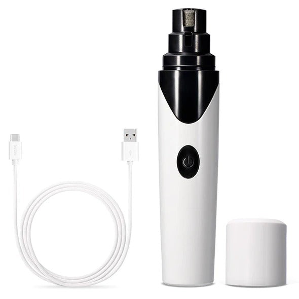 無痛 USB 充電狗指甲研磨器可充電寵物指甲刀靜音電動狗貓爪子指甲美容修剪工具